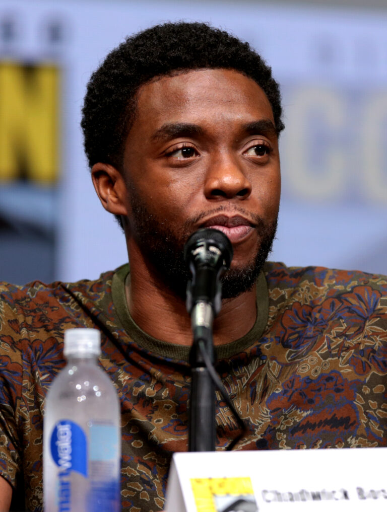 Portrait of Chadwick Boseman.