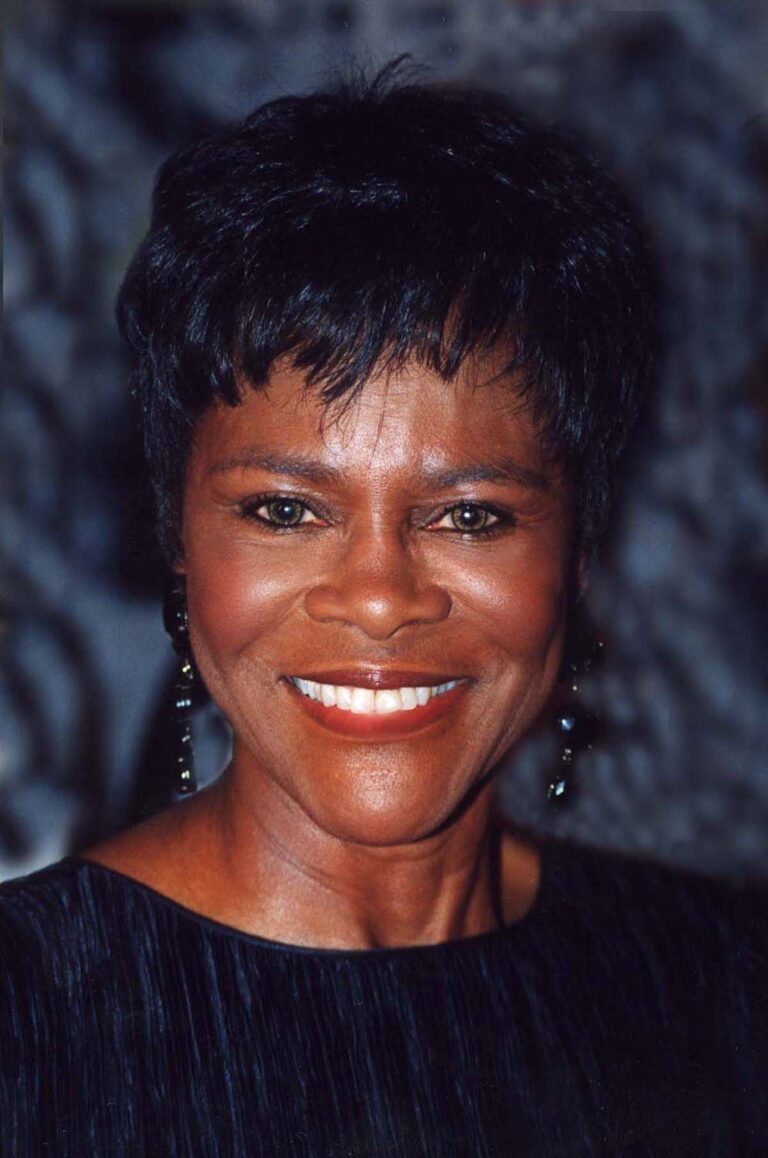 Portrait of Cicely Tyson.