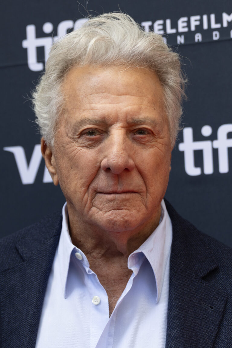 Portrait of Dustin Hoffman.