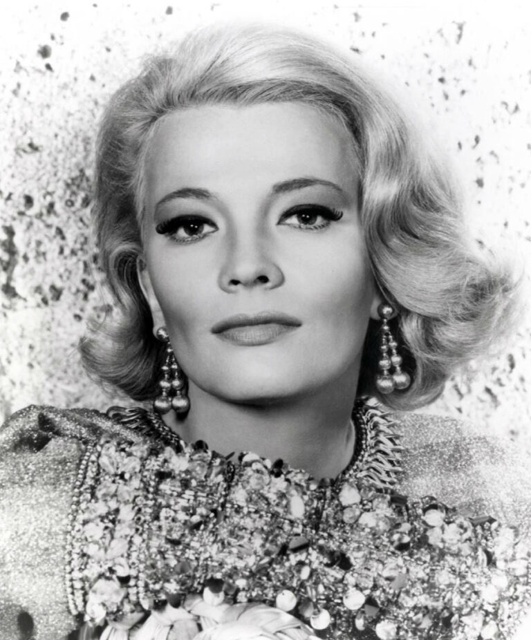 Portrait of Gena Rowlands.