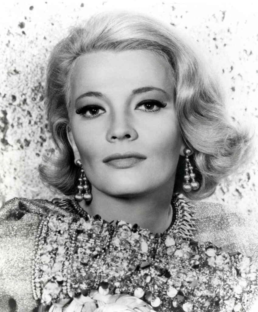 Portrait of Gena Rowlands.