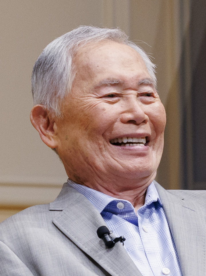 Portrait of George Takei.