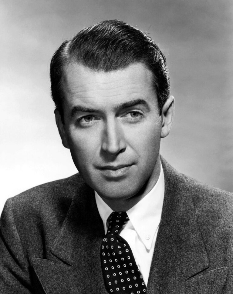 Portrait of James Stewart.