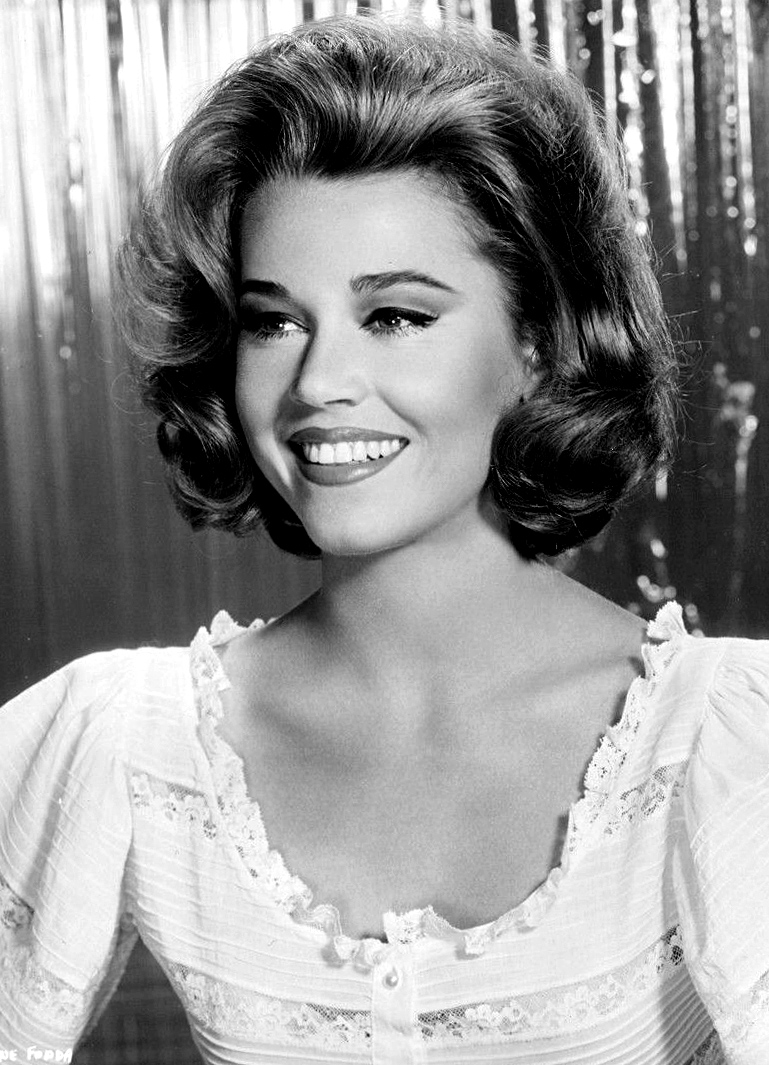 Portrait of Jane Fonda.