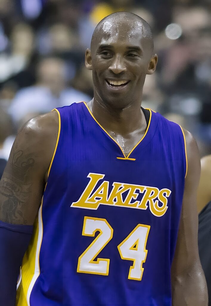 Portrait of Kobe Bryant.