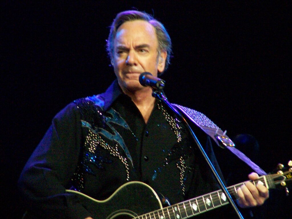 Portrait of Neil Diamond.