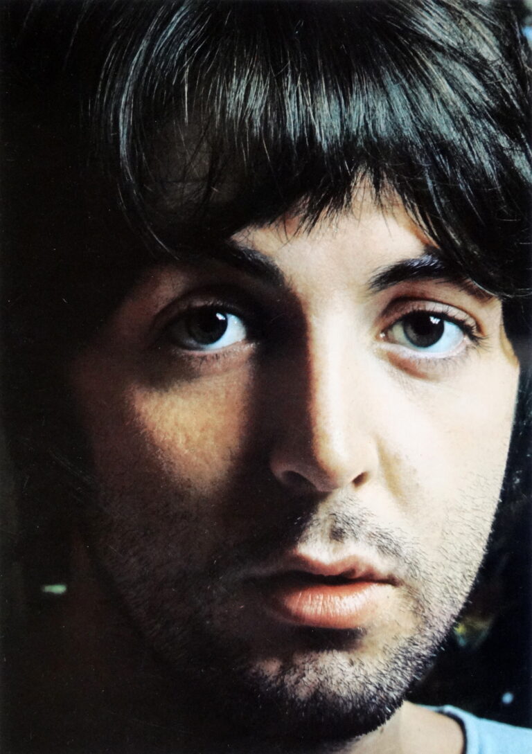 Paul McCartney in a 1968 promotional portrait